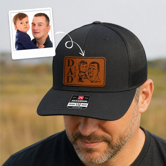 Custom Photo Hats For Dad | Best Gift For Dad