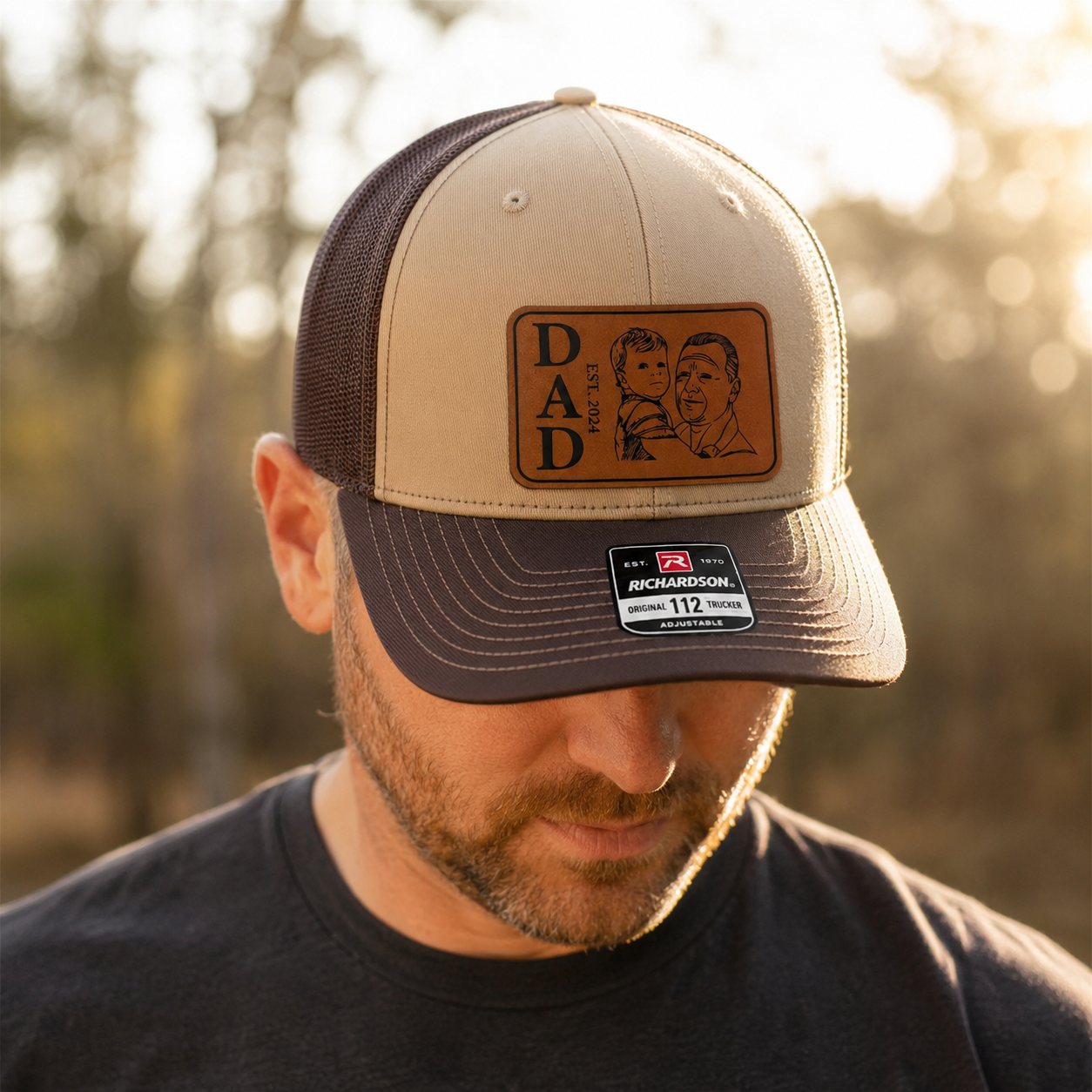 Custom Photo Hats For Dad | Best Gift For Dad