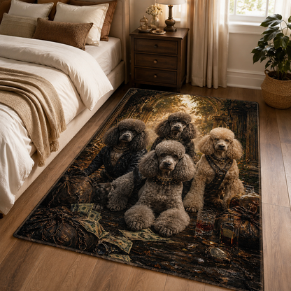Custom Photo Dog Area Rug | Gift For Dog Lovers
