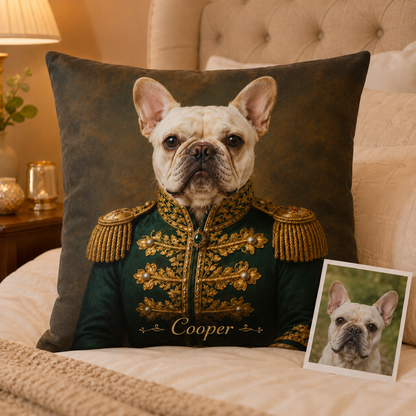 Custom Photo Dog Pillow | Gift For Dog Lovers | Personalized Dog Decor TOM99