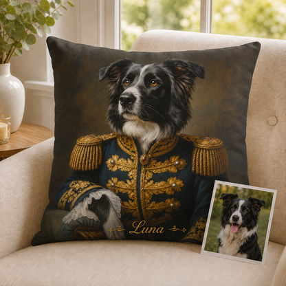 Custom Photo Dog Pillow | Gift For Dog Lovers | Personalized Dog Decor TOM99