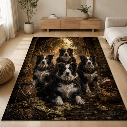 Custom Photo Dog Area Rug | Gift For Dog Lovers
