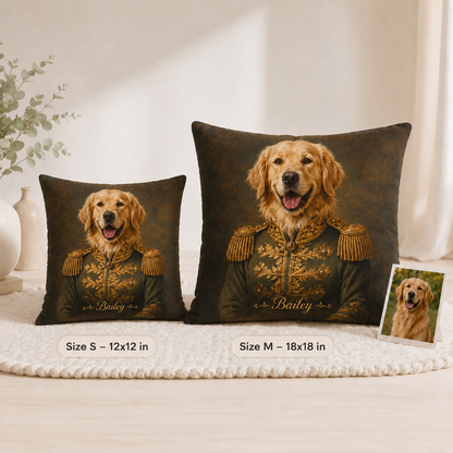 Custom Photo Dog Pillow | Gift For Dog Lovers | Personalized Dog Decor TOM99