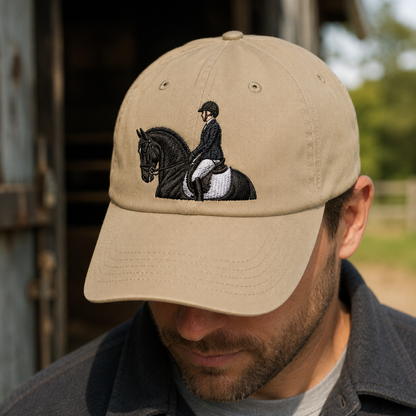 Custom Photo Horse Embroidered Hat  | Gift For Horse Lover Pa99