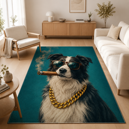 Custom Photo Dog Area Rug | Gift For Dog Lovers