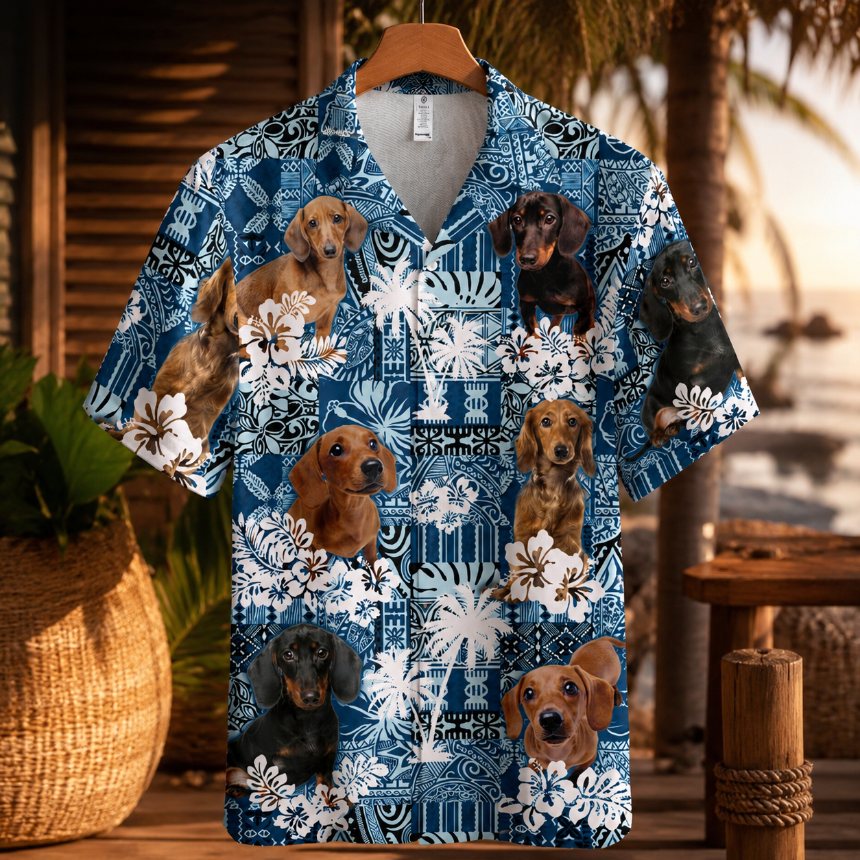 Custom Photo Dog Hawaiian Shirt, Personalized Hawaiian Shirt, Dog Lover Vacation Gift For Dog
