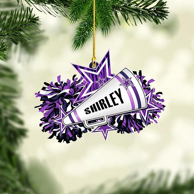Custom Cheerleaders Cheerlife Style 02 Christmas Ornament
