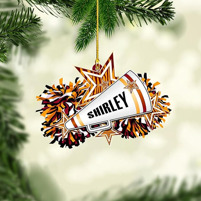 Custom Cheerleaders Cheerlife Style 02 Christmas Ornament