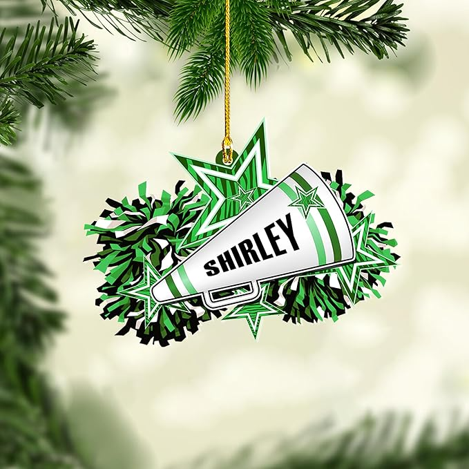 Custom Cheerleaders Cheerlife Style 02 Christmas Ornament