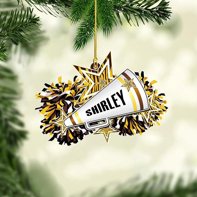 Custom Cheerleaders Cheerlife Style 02 Christmas Ornament