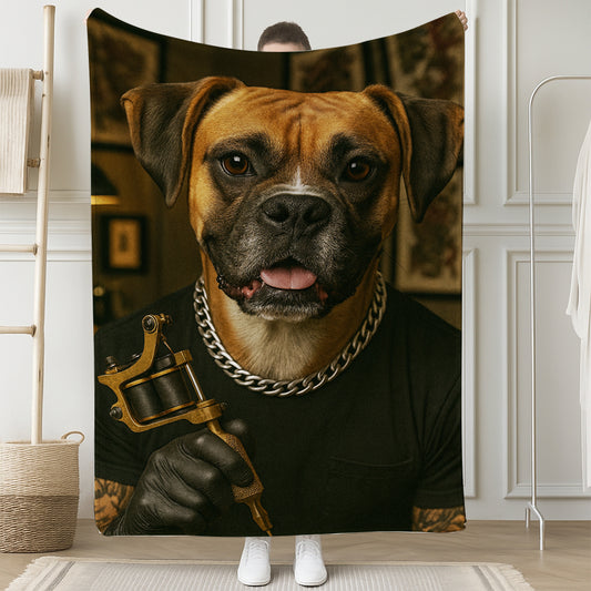 Custom Photo Tatoo Artist Dog Gift For Dog Lovers