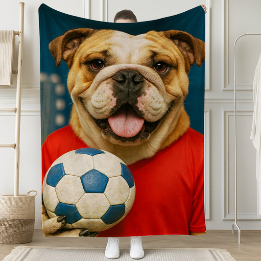 Custom Photo Handball Dog Canvas