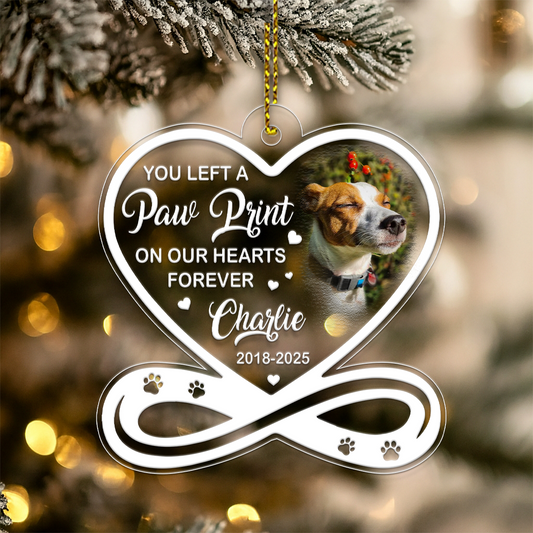 Custom Photo And Name Dog Memorial