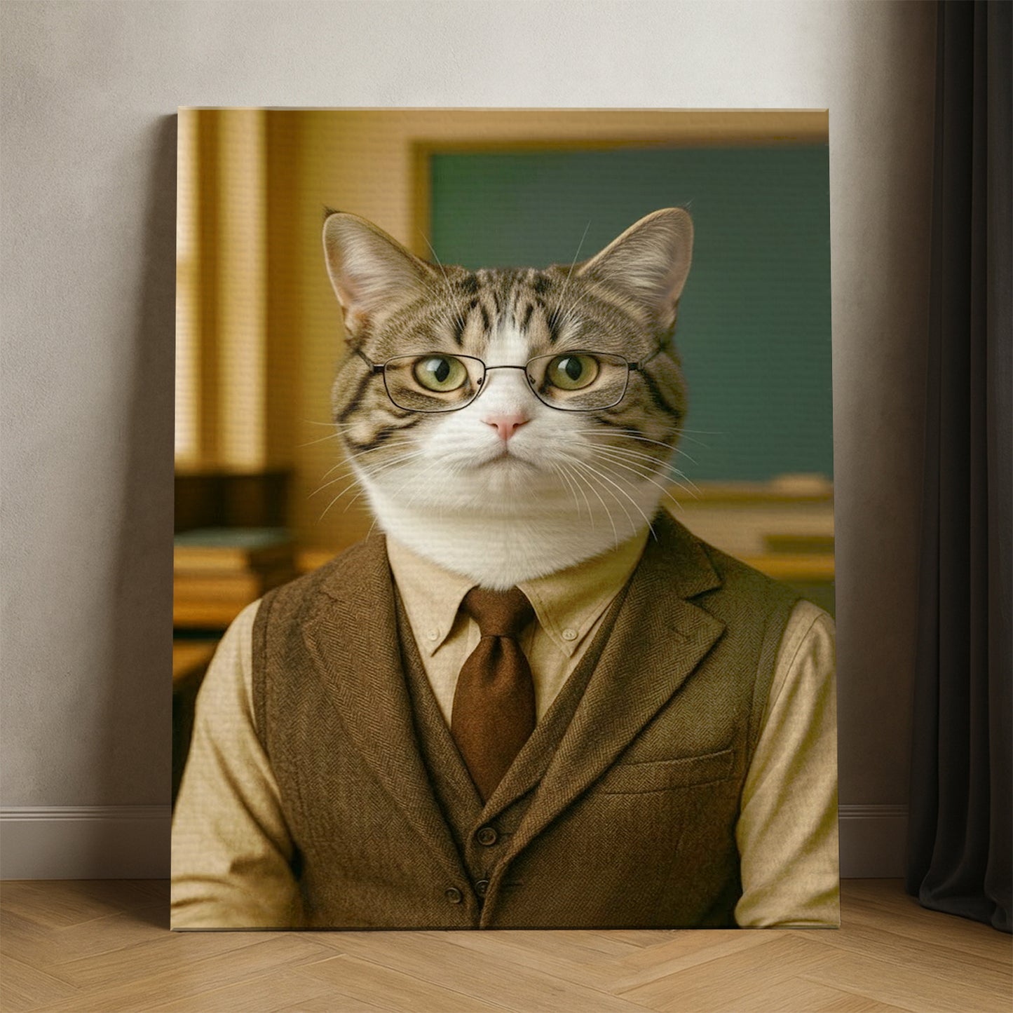 Custom Photo Professor Teacher Canvas Canvas Gift For Canvas Lovers