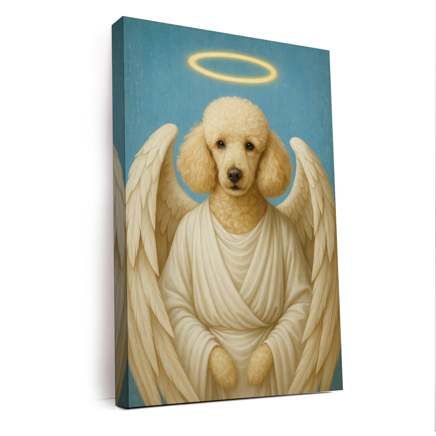 Custom Dog Photo Memorial Canvas _ Memorial Gift For Dog