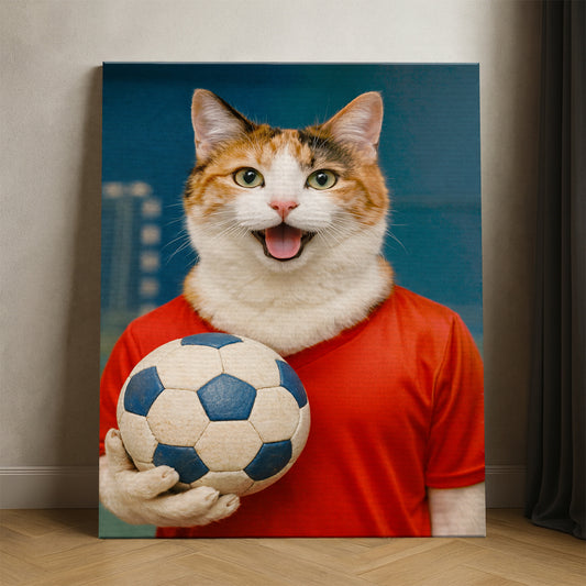 Custom Photo Handball Canvas Canvas