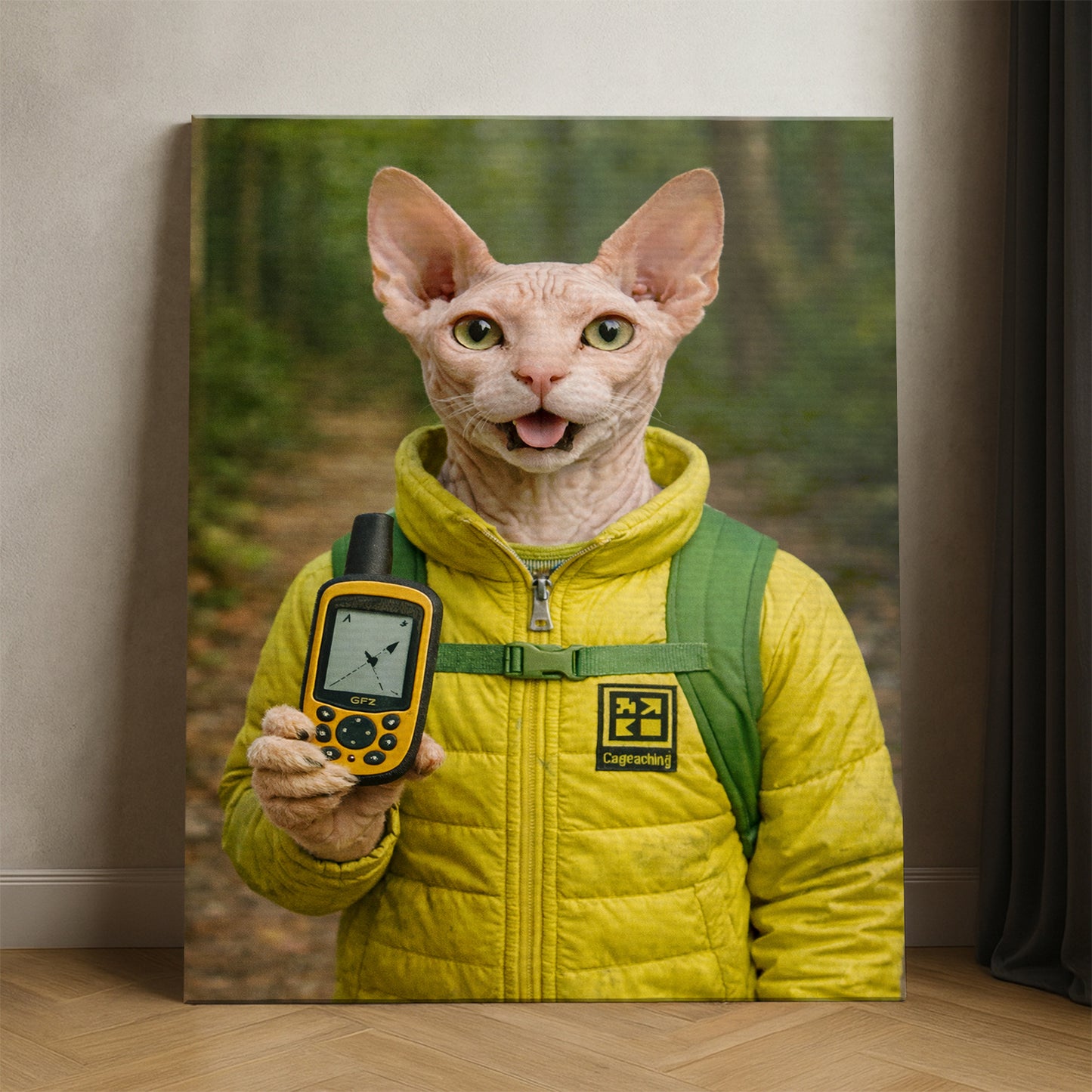 Custom Photo Geocaching Gps Adventure Canvas Canvas Gift For Canvas Lovers