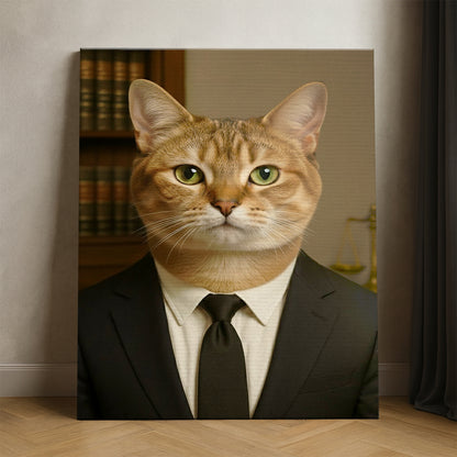 Custom Photo Lawyer Canvas Canvas Gift For Canvas Lovers