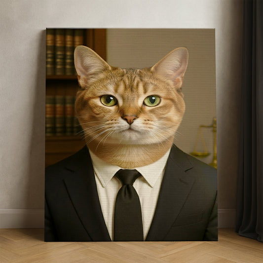 Custom Photo Lawyer Canvas Canvas Gift For Canvas Lovers