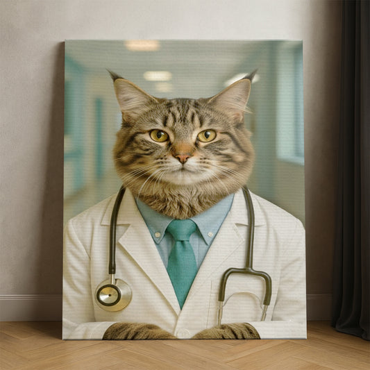 Custom Photo Doctor Canvas Canvas Gift For Canvas Lovers