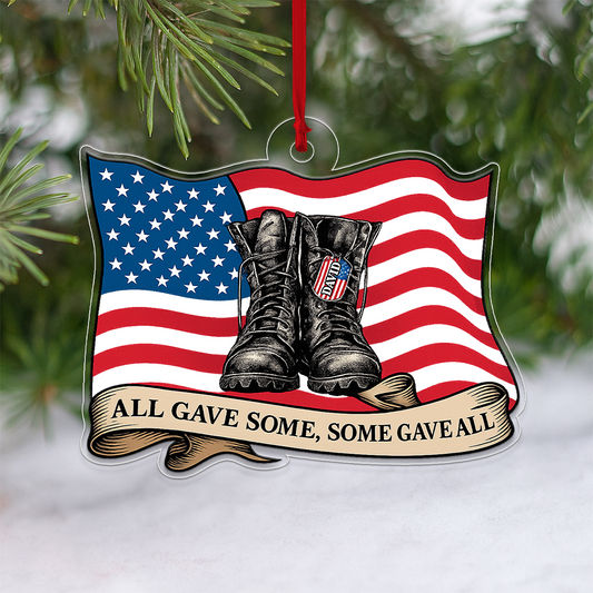 Custom Name Veteran Army All Gave Some