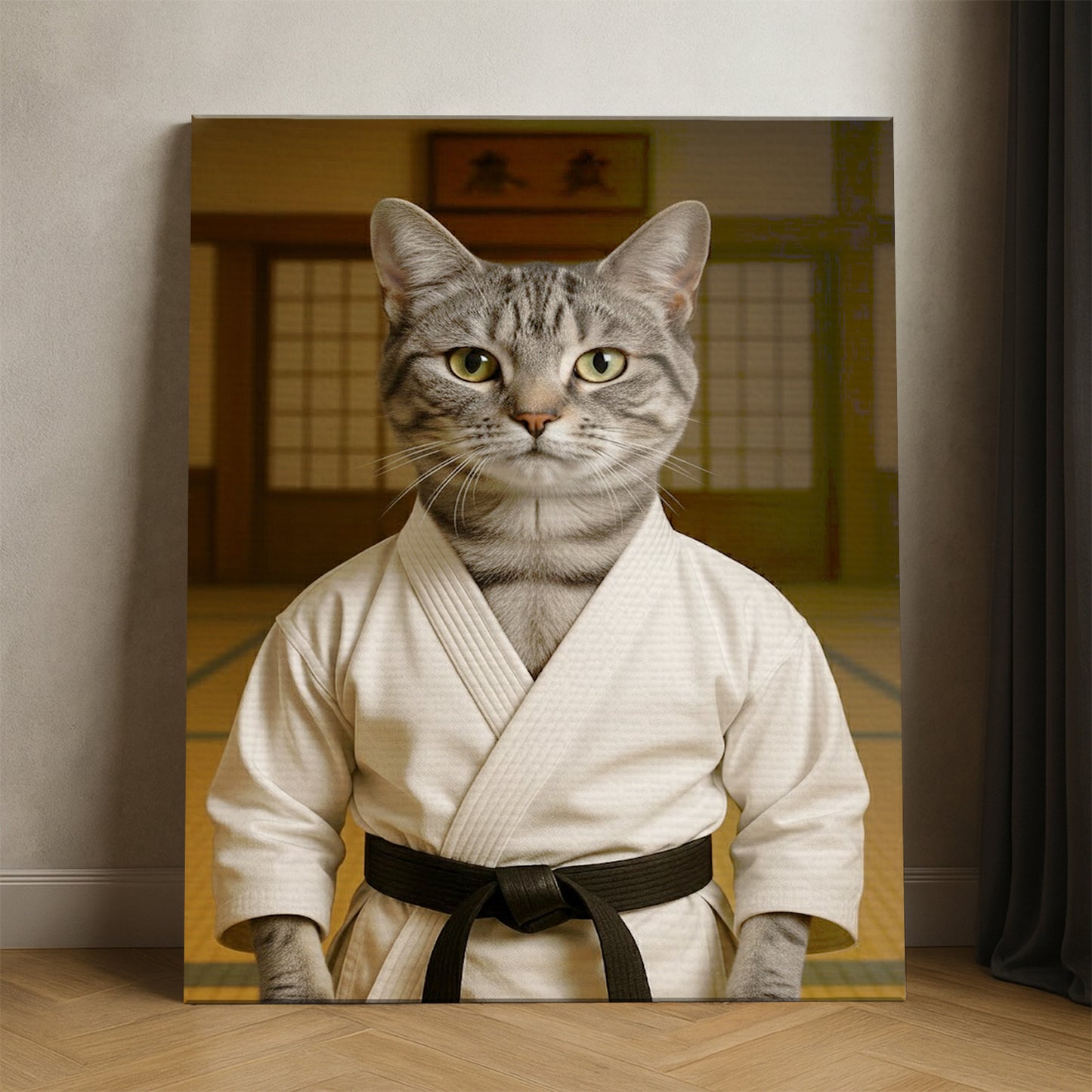 Custom Photo Karate Canvas Canvas Gift For Canvas Lovers