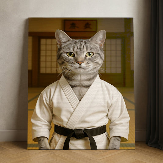 Custom Photo Karate Canvas Canvas Gift For Canvas Lovers