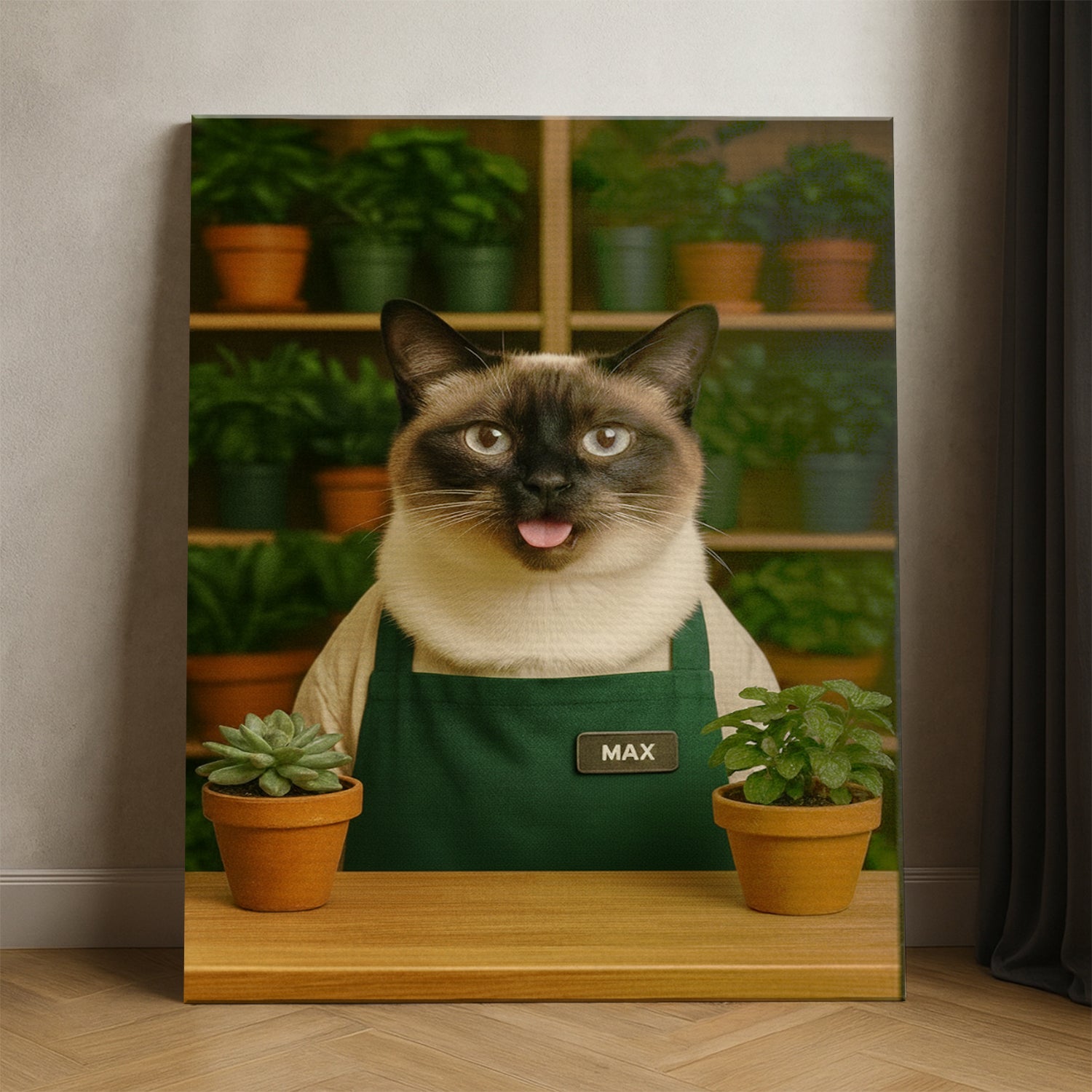 Custom Photo Gardener Canvas Canvas Gift For Canvas Lovers