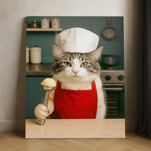 Custom Photo Canvas Chef Canvas Gift For Canvas Lovers