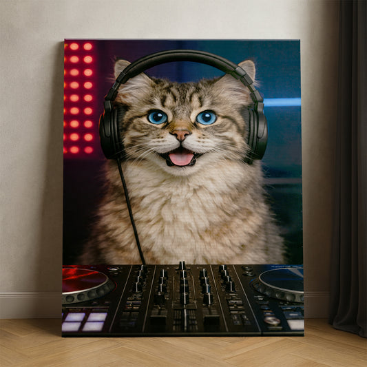 Custom Photo Dj Canvas Canvas Gift For Canvas Lovers