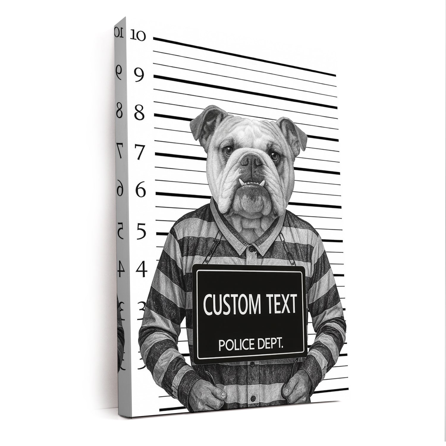 Custom Photo Dog Wanted By Pawlice Canvas _ Gifts For Dog Lovers