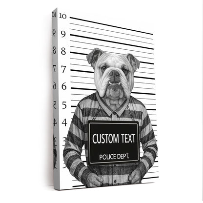 Custom Photo Dog Wanted By Pawlice Canvas _ Gifts For Dog Lovers