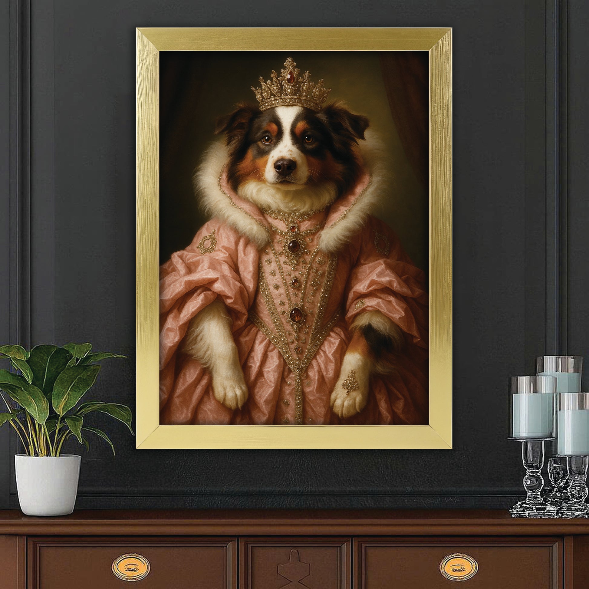 Custom Dog Queen Royal