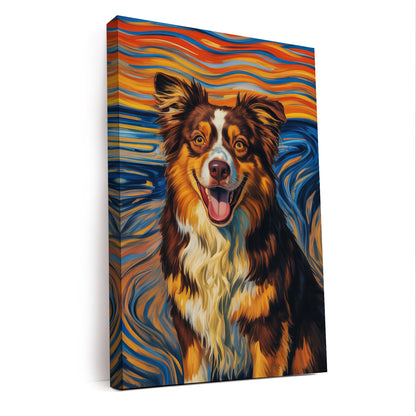 CustomDog Portrait Expressionist Art