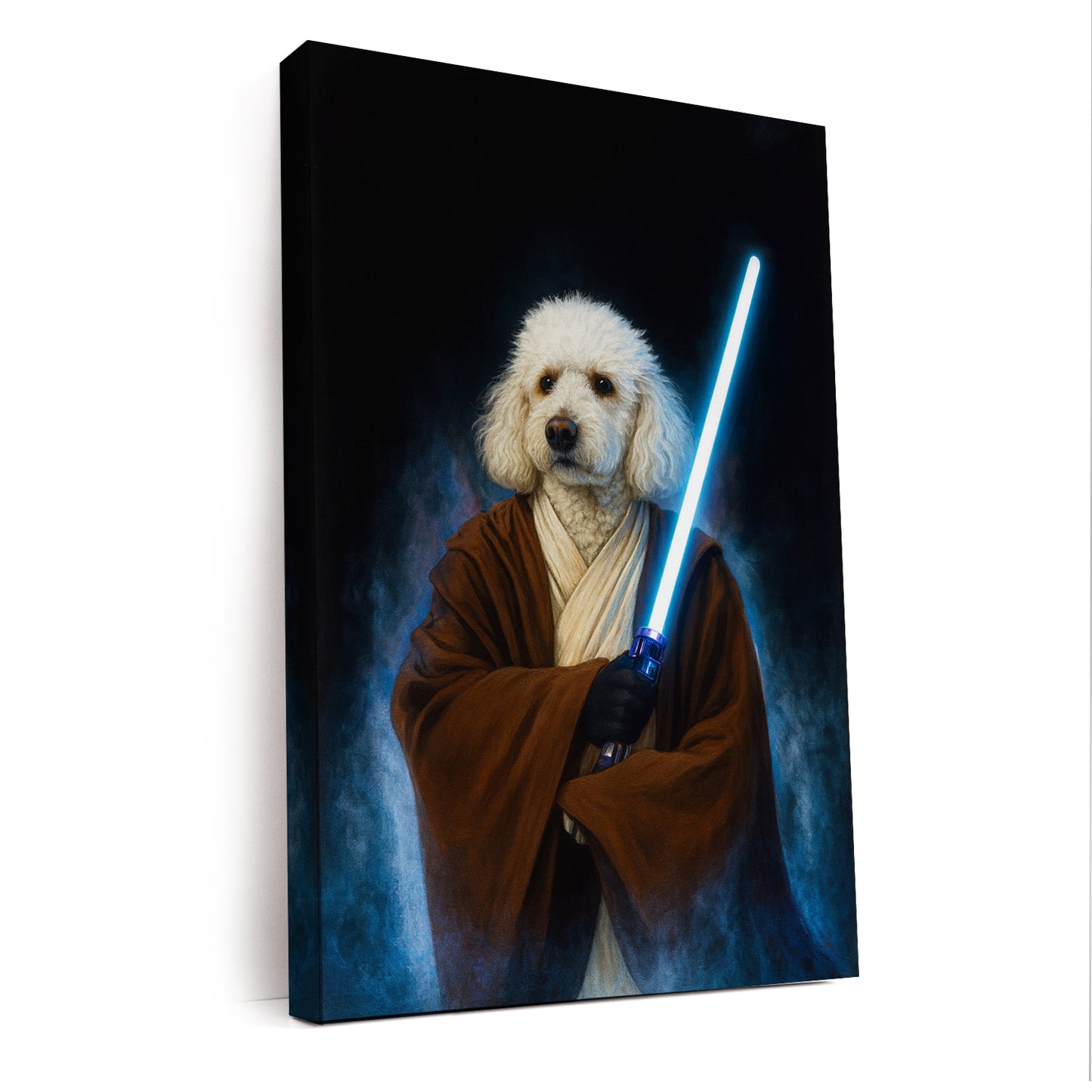 Custom Photo Master Paw Dog  Canvas Gift For Dog Lovers