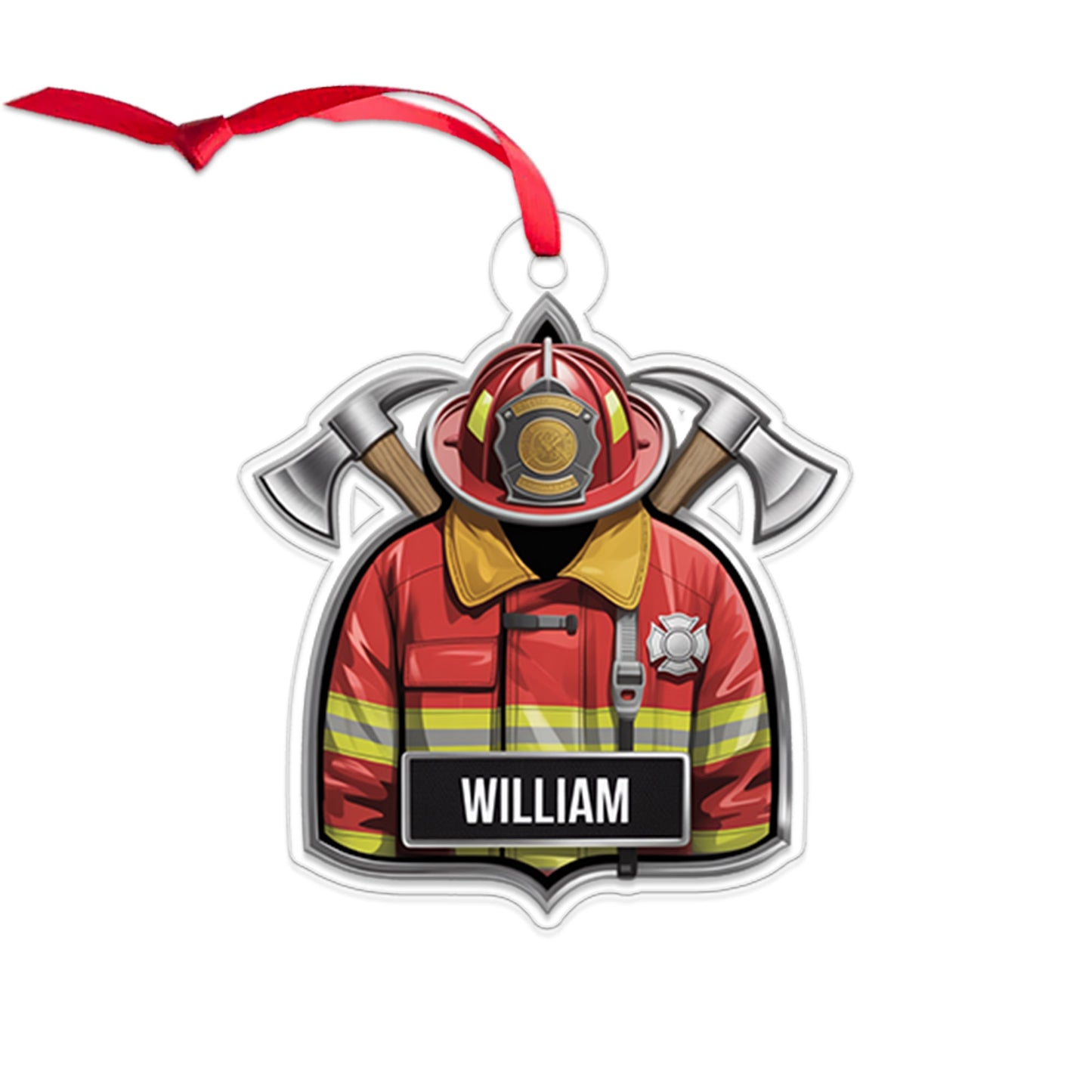 Custom Name Fireman