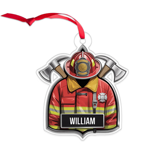 Custom Name Fireman