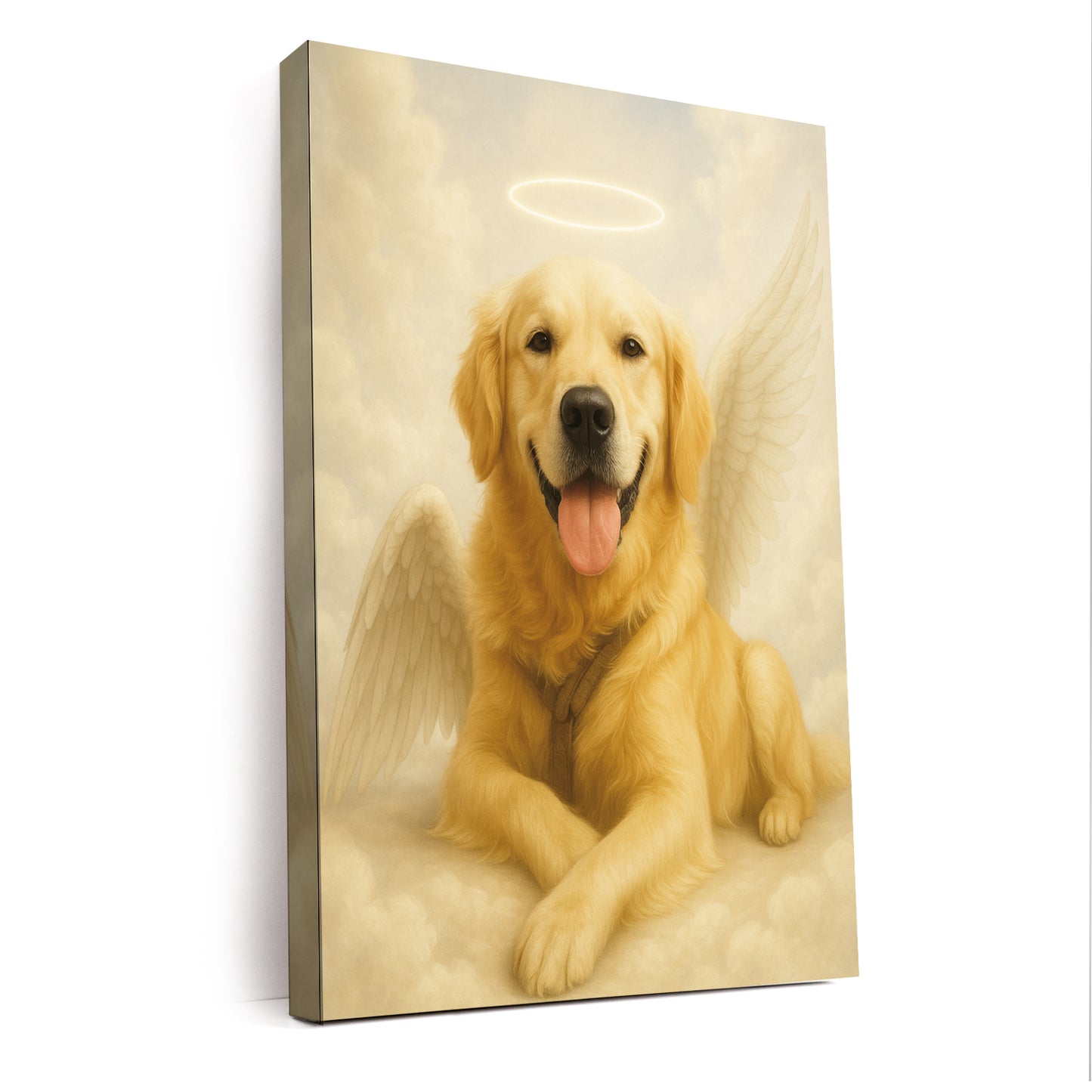 Custom Photo Dog Angel In Heaven _ Gifts For Dog Lovers