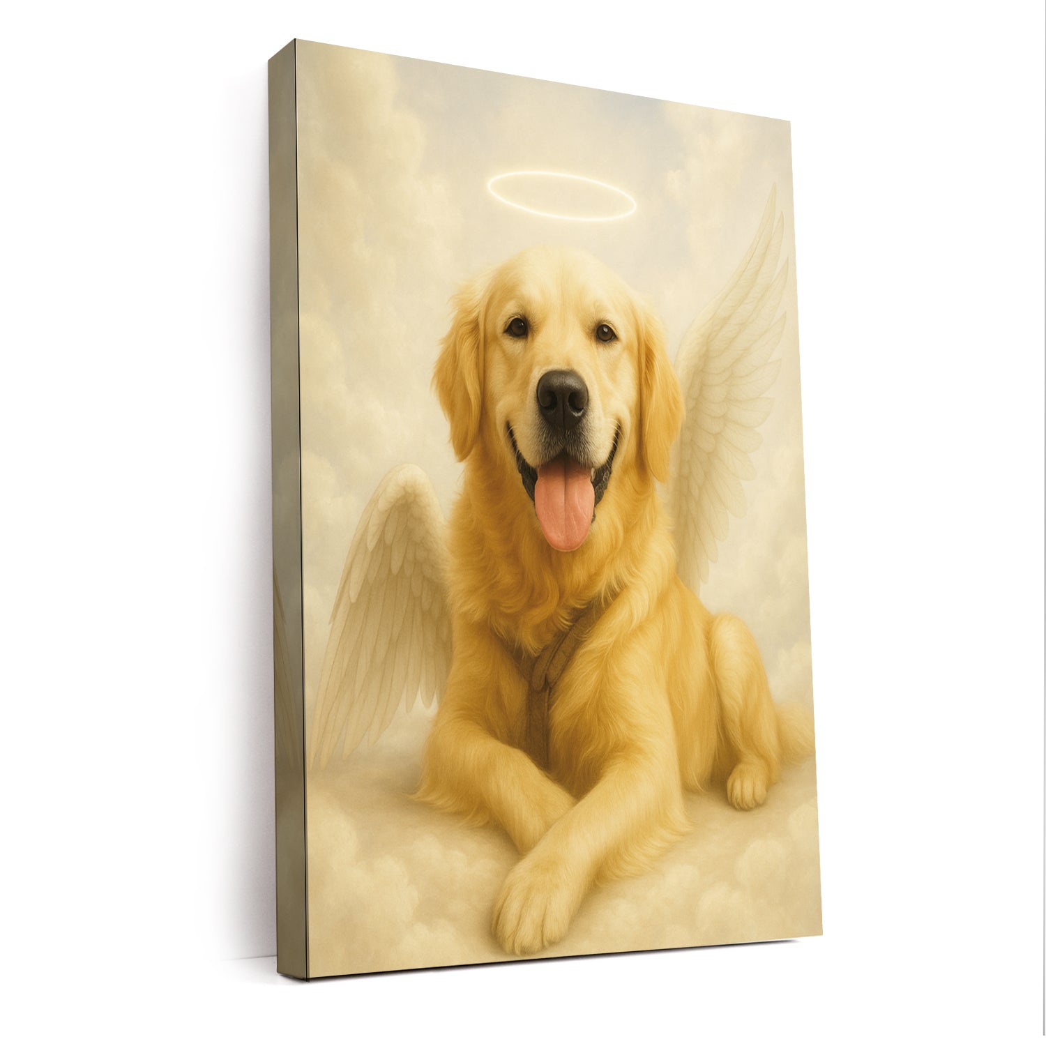 Custom Photo Dog Angel In Heaven _ Gifts For Dog Lovers