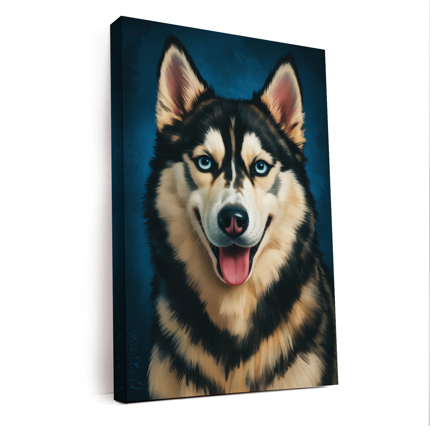 Custom Dog Deep Blue