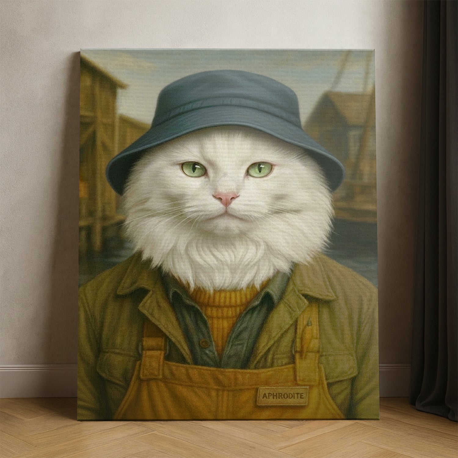 Custom Photo Fisherman Canvas Canvas Gift For Canvas Lovers