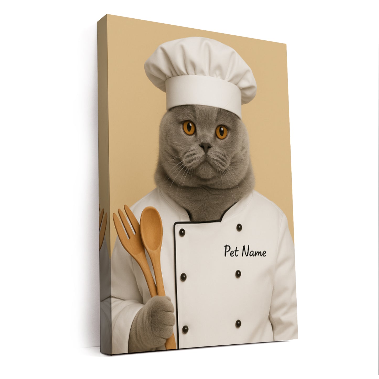 Custom Photo Cat Chef For Cat Lover