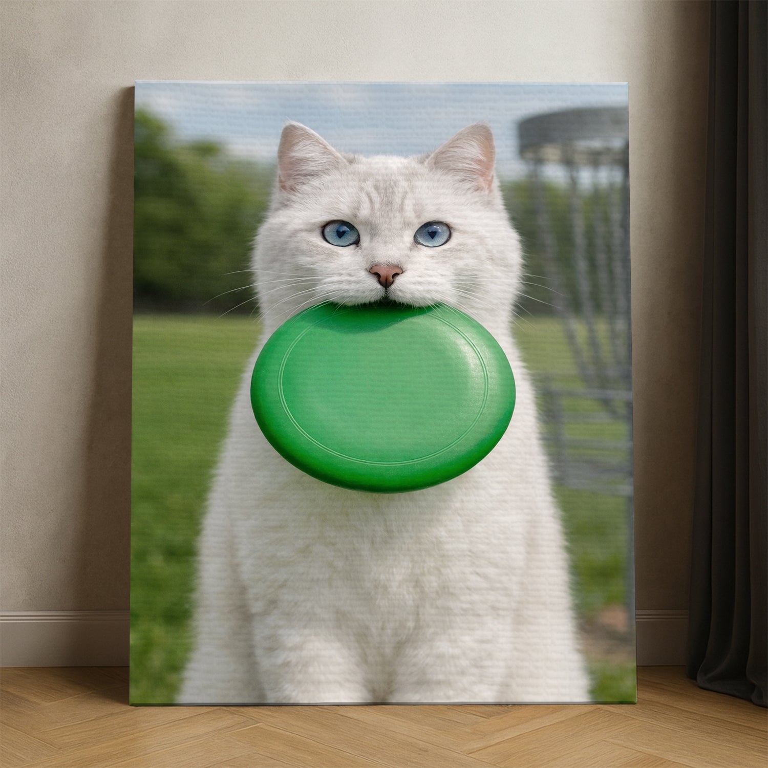 Custom Photo Disc Golf Canvas Canvas Gift For Canvas Lovers