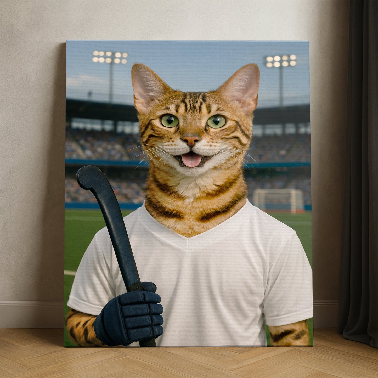 Custom Photo Field Hockey Canvas Canvas Gift For Canvas Lovers