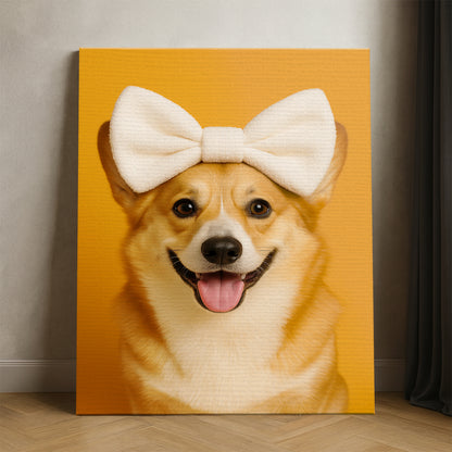 Custom Photo Dog Bathroom Style 37 Canvas Gift For Dog Lovers