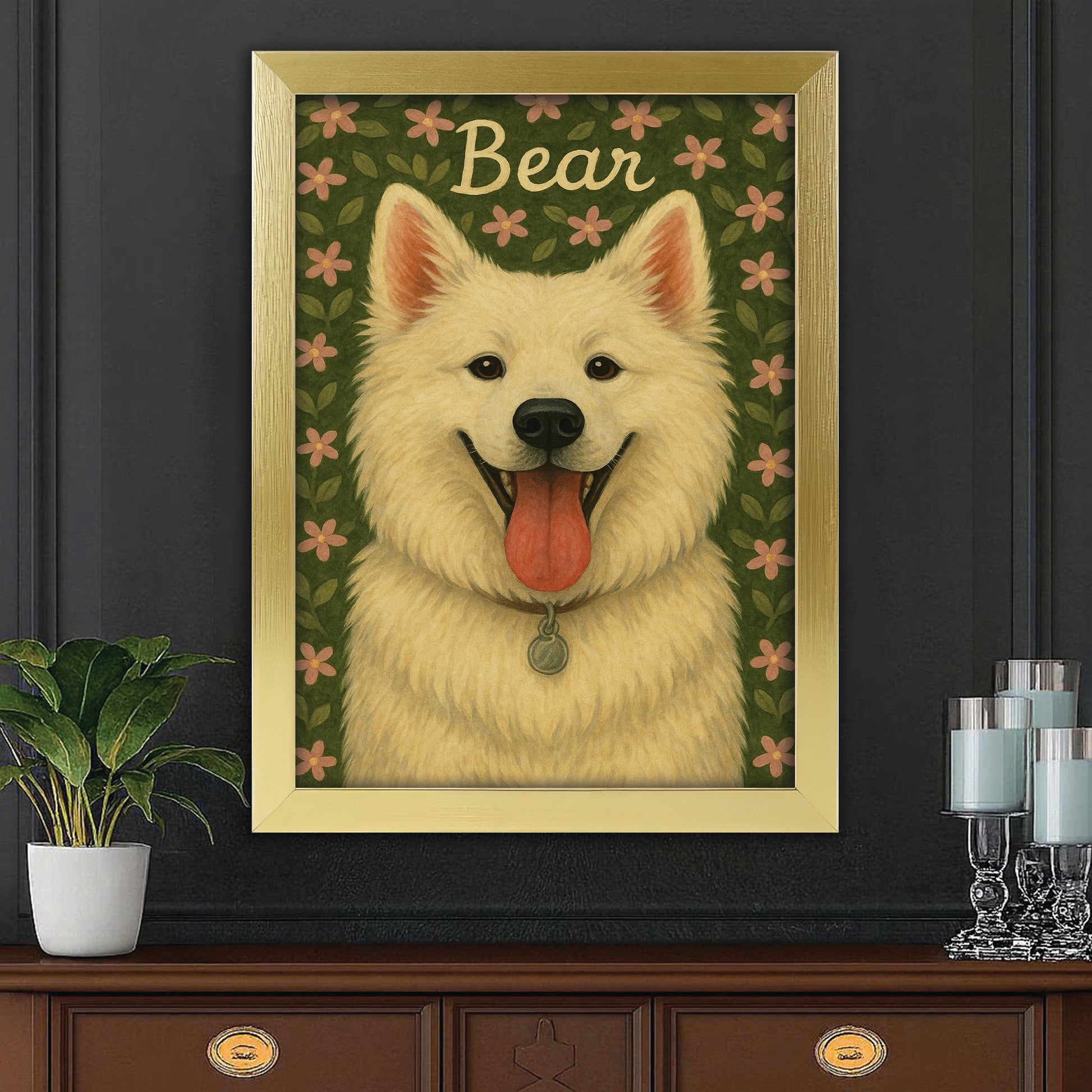 Custom Dog Portraits From Photo From Photo