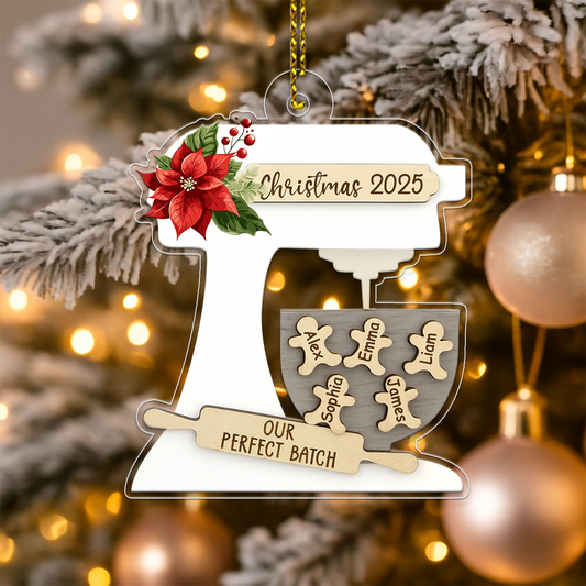 job acrylic ornament