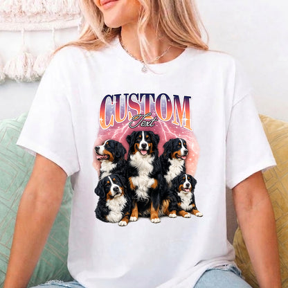 Custom Photo Pet Unisex T-Shirt, Personalized Dog Wash Shirt, Funny Custom Dog Face Tee Gift For Pet Lover THUC99