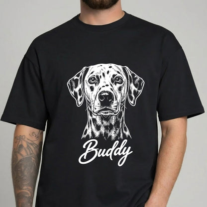Custom Photo Dog Wash Shirt, Personalized Pet Unisex T-Shirt, Custom Dog Portrait Shirt Gift For Dog Lover THUC99