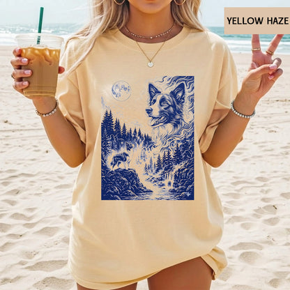 Custom Photo Cat T-Shirt, Personalized Pet Unisex Wash Shirt THUC99
